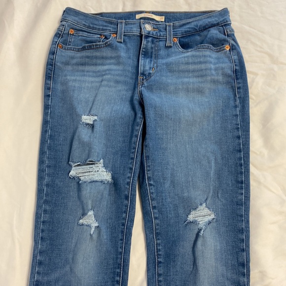 Levi’s Boyfriend Jeans (27) Hawaii Blue - Picture 3 of 5